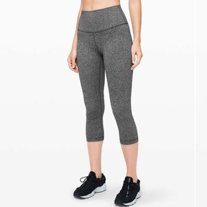 Lululemon Wunder Under Crop Leggings